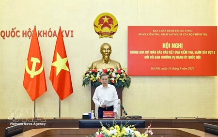 Draft report on third inspection round of N.A. Party Committee's Standing Board approved